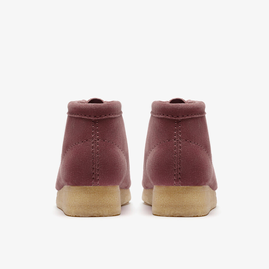 wallabee laars - rosébruin suède